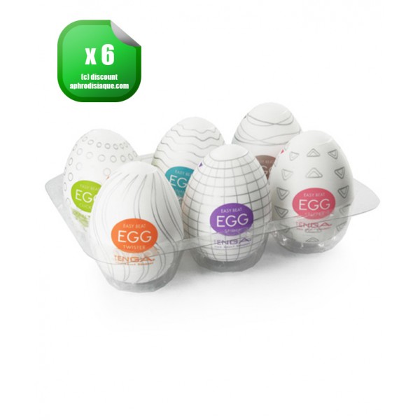 Tenga Pack 6 oeufs