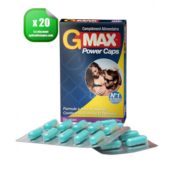 G Max Powercaps x20